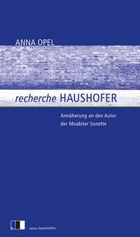 Vorderes Coverbild recherche HAUSHOFER