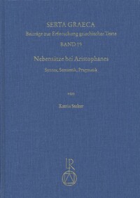 Vorderes Coverbild Nebensätze bei Aristophanes