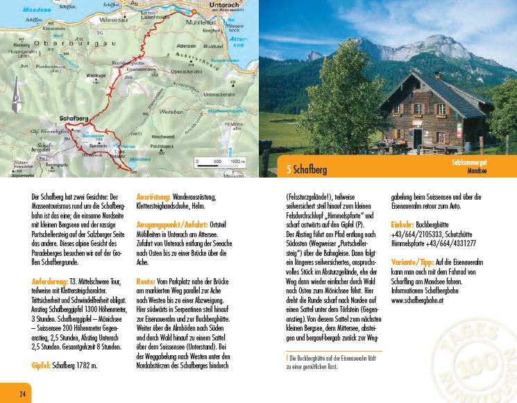Beispielinhalt (Bild) 100 Tagesrundtouren