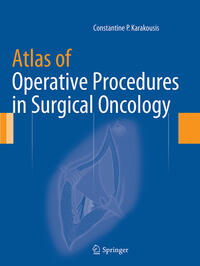 Vorderes Coverbild Atlas of Operative Procedures in Surgical Oncology