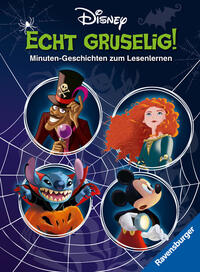 Vorderes Coverbild Disney - Echt gruselig! Minuten-Geschichten zum Lesenlernen