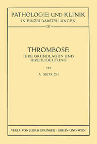 Vorderes Coverbild Thrombose
