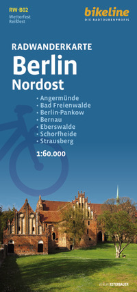 Vorderes Coverbild Radwanderkarte Berlin Nordost RW-B02