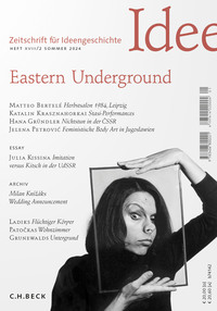 Vorderes Coverbild Zeitschrift für Ideengeschichte Heft XVIII/2 Sommer 2024