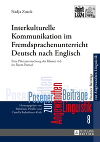 Vorderes Coverbild Interkulturelle Kommunikation im Fremdsprachenunterricht Deutsch nach Englisch