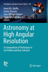 Vorderes Coverbild Astronomy at High Angular Resolution