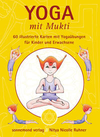 Vorderes Coverbild "Yoga mit Mukti" 60 Karten