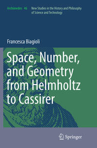 Vorderes Coverbild Space, Number, and Geometry from Helmholtz to Cassirer