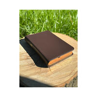 Vorderes Coverbild Die Bibel - Pocketausgabe (Softcover, Leder Meriva, dunkelbraun)