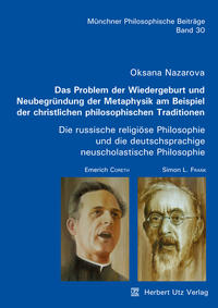 Vorderes Coverbild Das Problem der Wiedergeburt und Neubegründung der Metaphysik am Beispiel der christlichen philosophischen Traditionen