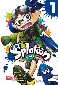 Vorderes Coverbild Splatoon 1