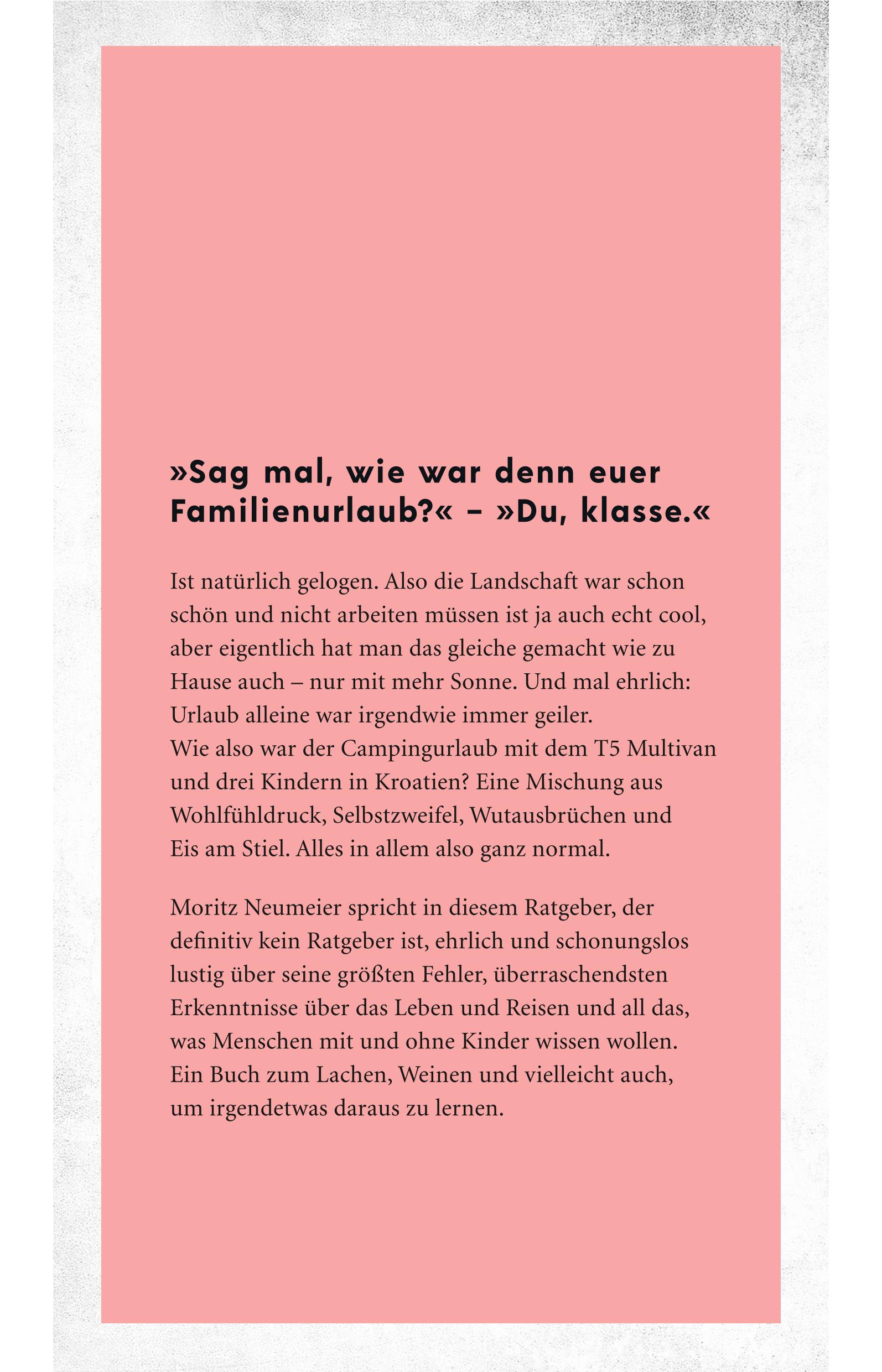 Beispielinhalt (Bild) Urlaub trotz Kindern
