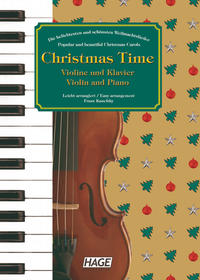 Vorderes Coverbild Christmas Time für Violine und Klavier