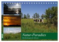 Vorderes Coverbild Natur-Paradies Mecklenburgische Schweiz (Tischkalender 2025 DIN A5 quer), CALVENDO Monatskalender