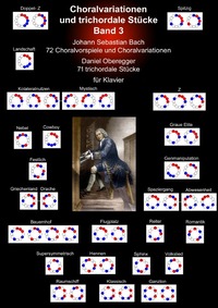 Vorderes Coverbild Choralvariationen und trichordale Stücke Band 3