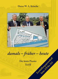 Vorderes Coverbild damals - früher - heute