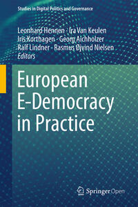 Vorderes Coverbild European E-Democracy in Practice