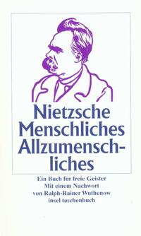 Vorderes Coverbild Menschliches, Allzumenschliches
