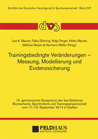 Vorderes Coverbild Trainingsbedingte Veränderungen - Messung, Modellierung und Evidenzsicherung