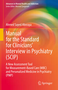 Vorderes Coverbild Manual for the Standard for Clinicians’ Interview in Psychiatry (SCIP)