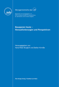 Vorderes Coverbild Bausparen heute - Herausforderungen und Perspektiven