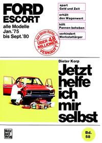 Vorderes Coverbild Ford Escort II alle Modelle ab Januar '75
