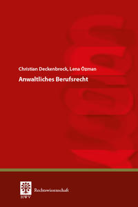 Vorderes Coverbild Anwaltliches Berufsrecht