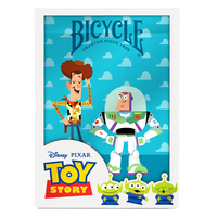 Vorderes Coverbild Bicycle Disney Toy Story (Designer Spielkarten, Poker, Skat...)