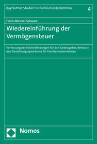 Vorderes Coverbild Wiedereinführung der Vermögensteuer