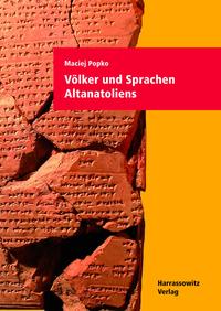 Vorderes Coverbild Völker und Sprachen Altanatoliens