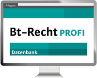 Vorderes Coverbild BT-Recht PROFI - Anwendung