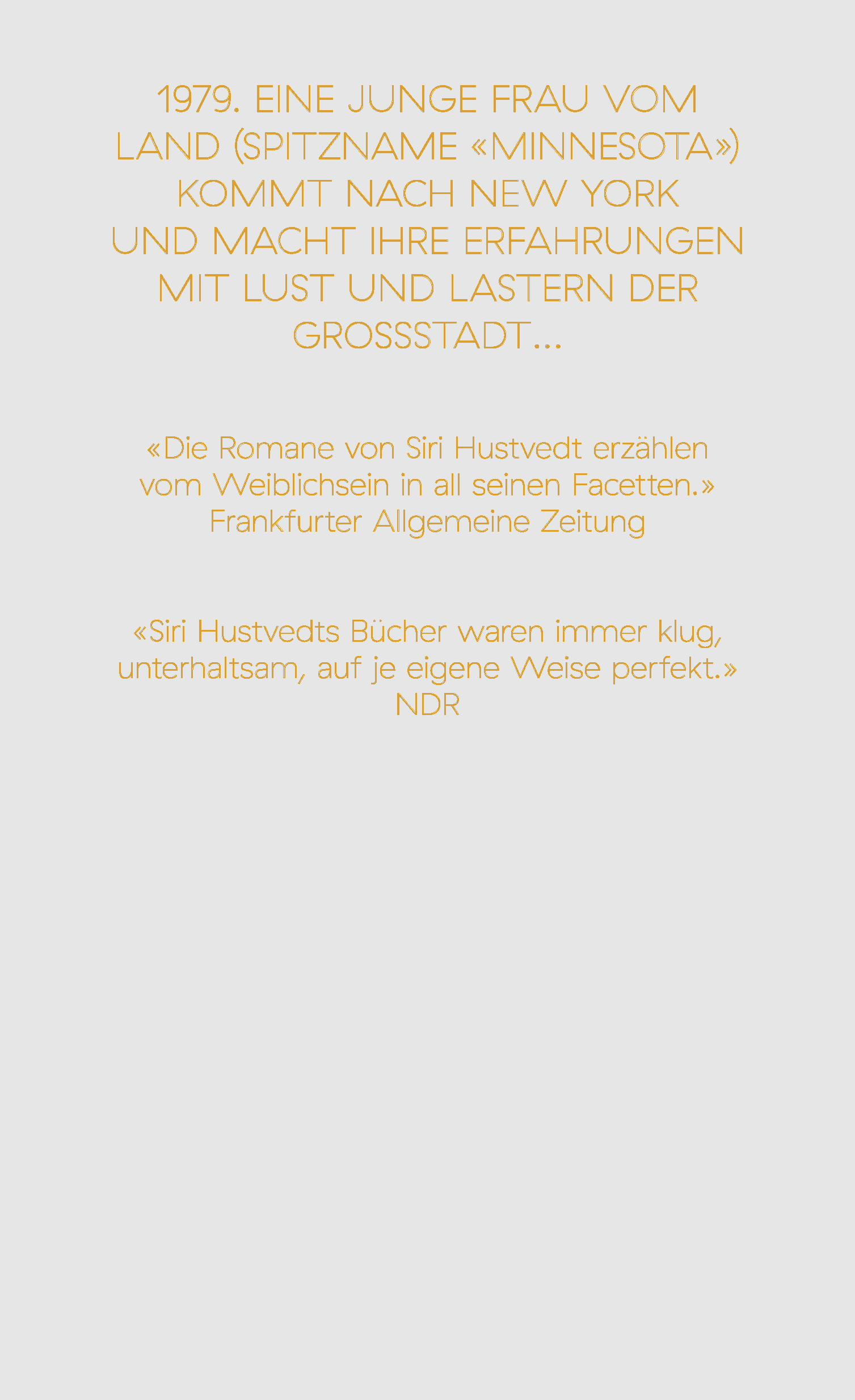 Rückseitencover Damals