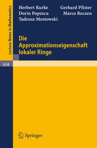 Vorderes Coverbild Die Approximationseigenschaft lokaler Ringe
