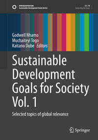Vorderes Coverbild Sustainable Development Goals for Society Vol. 1