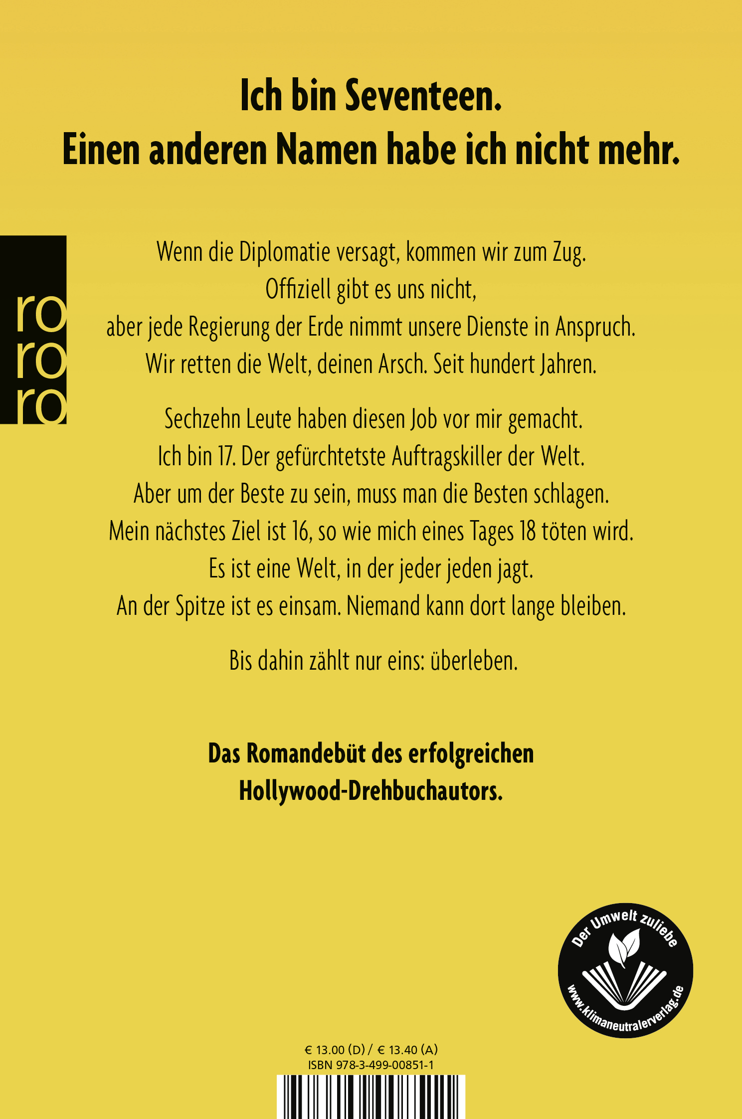 Rückseitencover Seventeen