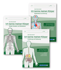 Vorderes Coverbild Ich kenne meinen Körper - 3 Arbeitshefte im Set