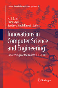 Vorderes Coverbild Innovations in Computer Science and Engineering