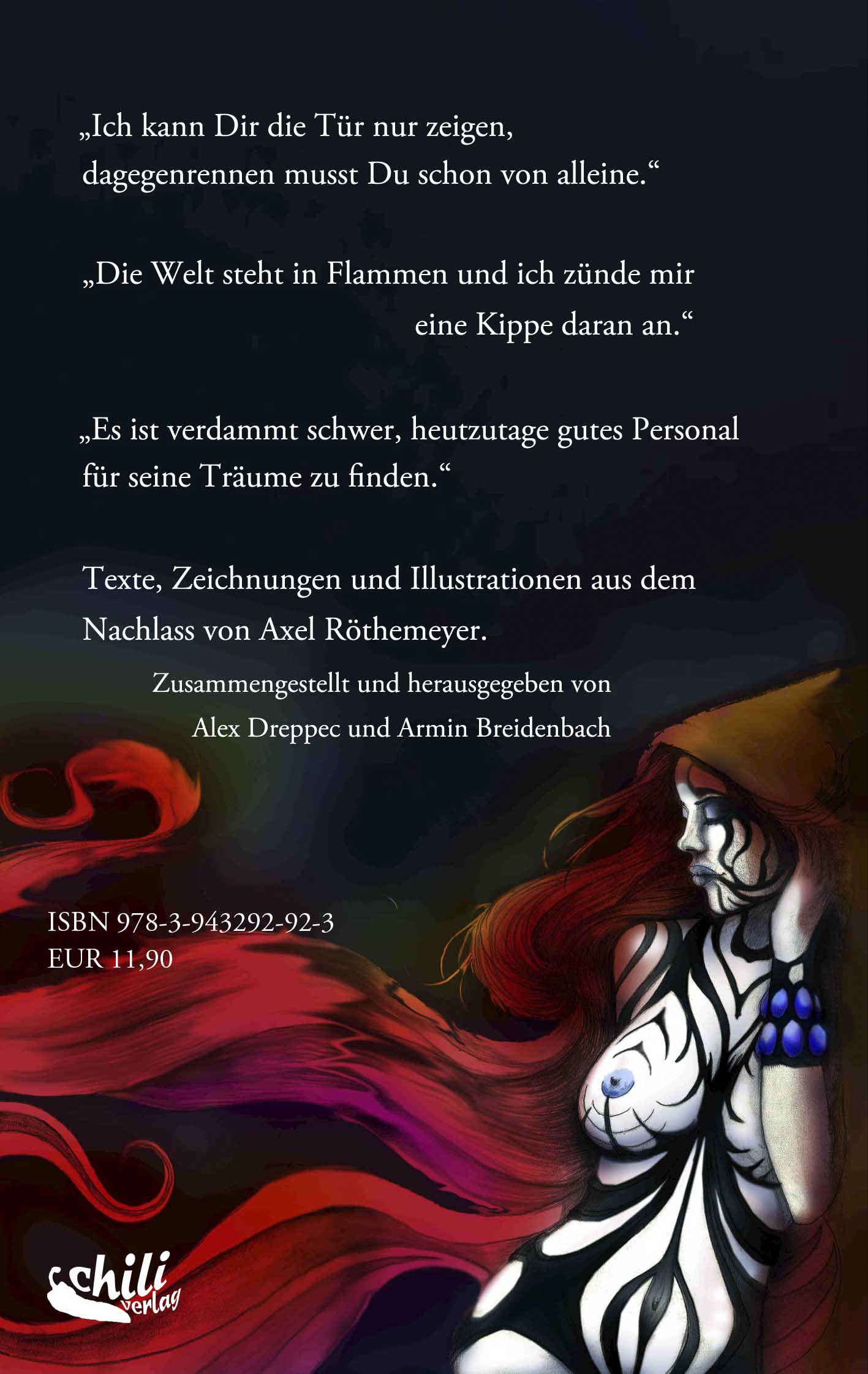 Rückseitencover Mein Fehler ist, dass ich Dinge nicht zu Ende