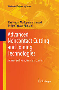 Vorderes Coverbild Advanced Noncontact Cutting and Joining Technologies