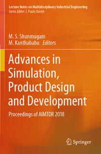 Vorderes Coverbild Advances in Simulation, Product Design and Development