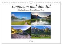 Vorderes Coverbild Tannheim und das Tal (Wandkalender 2025 DIN A4 quer), CALVENDO Monatskalender
