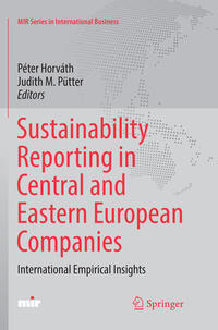 Vorderes Coverbild Sustainability Reporting in Central and Eastern European Companies