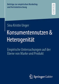 Vorderes Coverbild Konsumentennutzen & Heterogenität