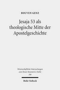 Vorderes Coverbild Jesaja 53 als theologische Mitte der Apostelgeschichte
