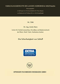 Vorderes Coverbild Die Scherfestigkeit von Schluff
