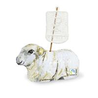 Vorderes Coverbild 4er-Set Osterlamm aus Schokolade mit Fairtrade-Kakao