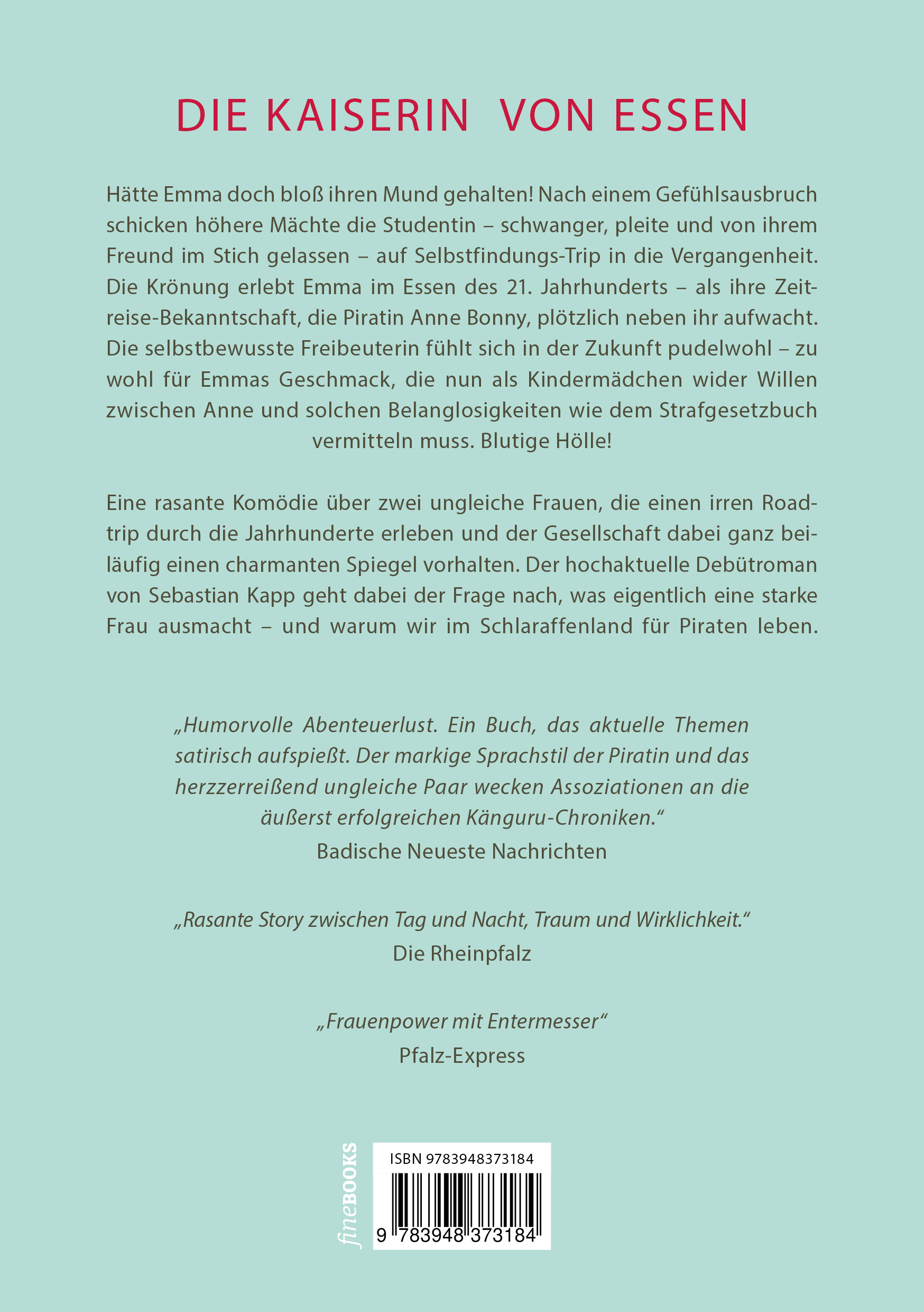 Rückseitencover Die Kaiserin von Essen