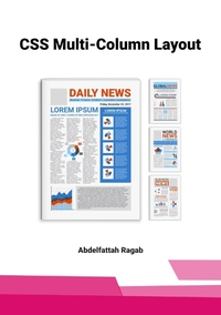 Vorderes Coverbild CSS Multi-Column Layout