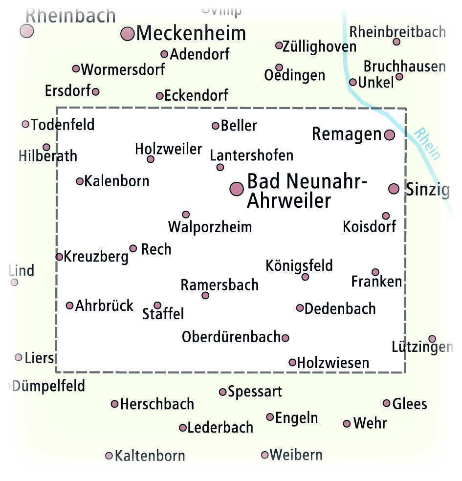 Beispielinhalt (Bild) Bad Neuenahr-Ahrweiler und das Ahrtal
