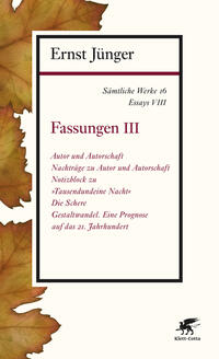 Vorderes Coverbild Sämtliche Werke - Band 16